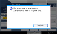 Ilustracja ekranu panela operacyjnego