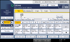 Ilustracja ekranu panela operacyjnego