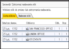 Ilustracja ekranu panela operacyjnego