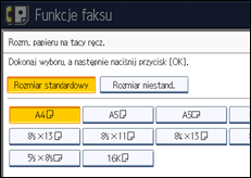 Ilustracja ekranu panela operacyjnego