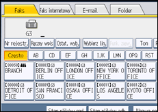 Ilustracja ekranu panela operacyjnego