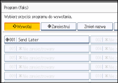 Ilustracja ekranu panela operacyjnego
