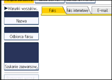 Ilustracja ekranu panela operacyjnego