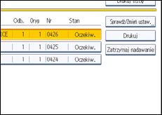 Ilustracja ekranu panela operacyjnego