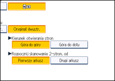 Ilustracja ekranu panela operacyjnego