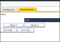 Ilustracja ekranu panela operacyjnego