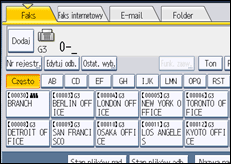 Ilustracja ekranu panela operacyjnego