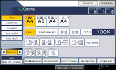 Ilustracja ekranu panela operacyjnego