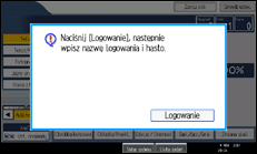 Ilustracja ekranu panela operacyjnego