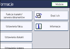 Ilustracja ekranu panela operacyjnego