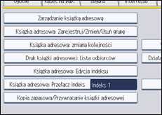 Ilustracja ekranu panela operacyjnego