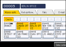 Ilustracja ekranu panela operacyjnego