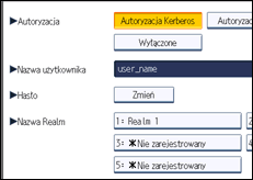 Ilustracja ekranu panela operacyjnego