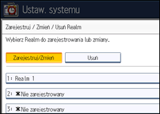 Ilustracja ekranu panela operacyjnego
