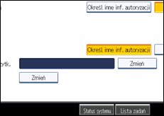 Ilustracja ekranu panela operacyjnego