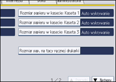 Ilustracja ekranu panela operacyjnego