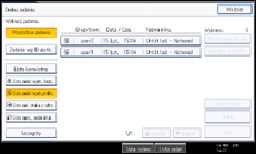 Ilustracja ekranu panela operacyjnego