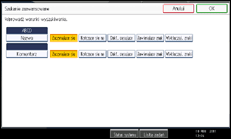 Ilustracja ekranu panela operacyjnego