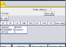 Ilustracja ekranu panela operacyjnego
