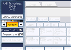 Ilustracja ekranu panela operacyjnego