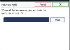 Ilustracja ekranu panela operacyjnego