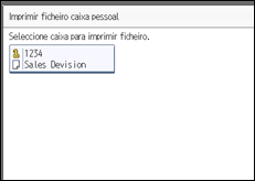 Ilustração do ecrã do painel de operação