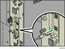 Ilustração da unidade principal