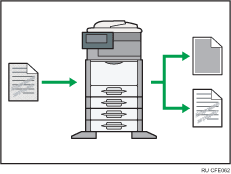 Иллюстрация предотвращения несанкционированного копирования