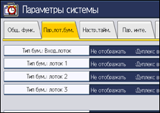 Иллюстрация экрана панели управления