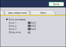 Иллюстрация экрана панели управления