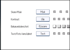 Bild av användarpanelens skärm