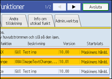 Bild på användarpanelen