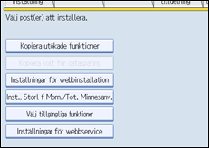 Bild på användarpanelen