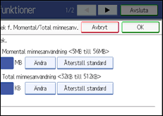 Bild på användarpanelen
