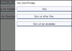 Bild av användarpanelens skärm