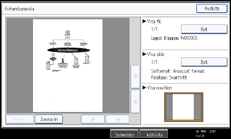 Bild av användarpanelens skärm