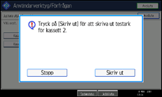 Bild av användarpanelens skärm