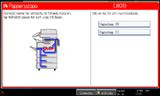 Bild av användarpanelens skärm