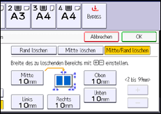 Abbildung Bedienfeld-Display