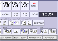 Abbildung Bedienfeld-Display