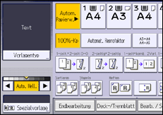 Abbildung Bedienfeld-Display