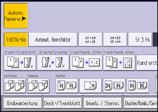 Abbildung Bedienfeld-Display