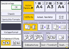 Abbildung Bedienfeld-Display