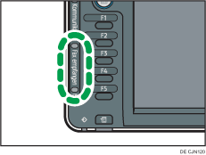 Abbildung Anzeige Fax empfangen