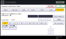 Abbildung Bedienfeld-Display