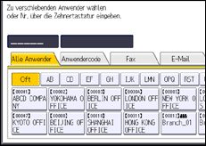 Abbildung Bedienfeld-Display