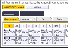Abbildung Bedienfeld-Display