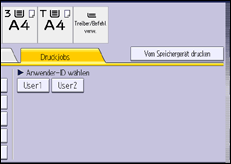 Abbildung Bedienfeld-Display