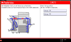 Abbildung Bedienfeld-Display