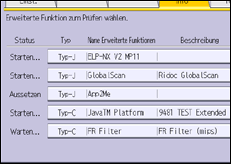 Abbildung Bedienfeld-Display
